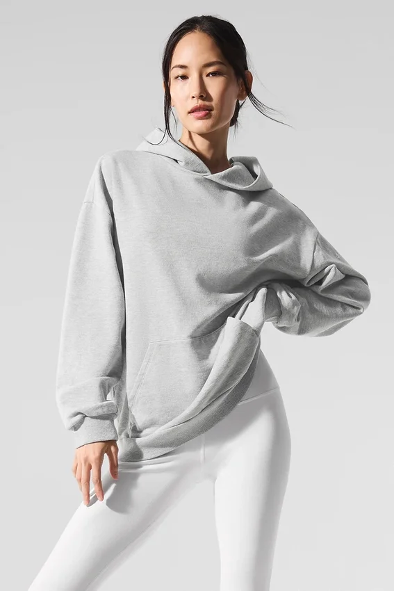 Chill-huvtröja – Athletic Heather Grey