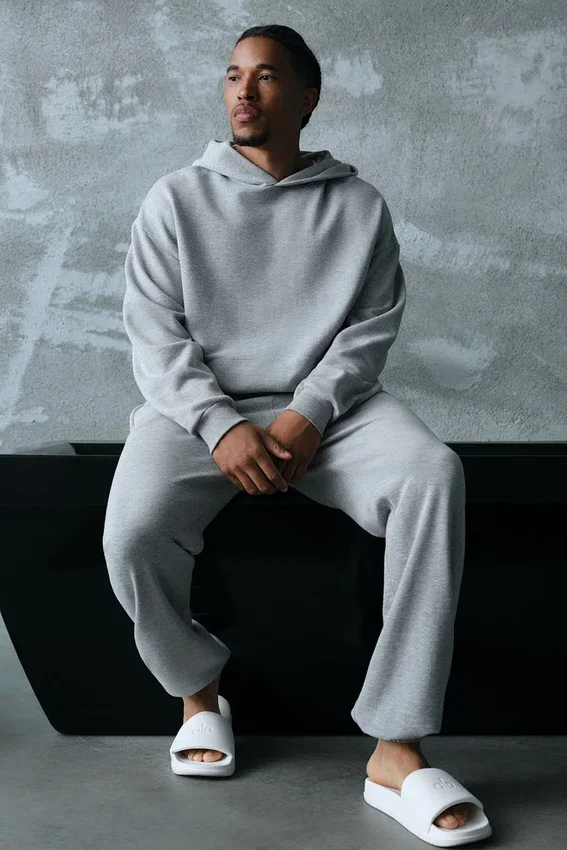 Chill-huvtröja – Athletic Heather Grey