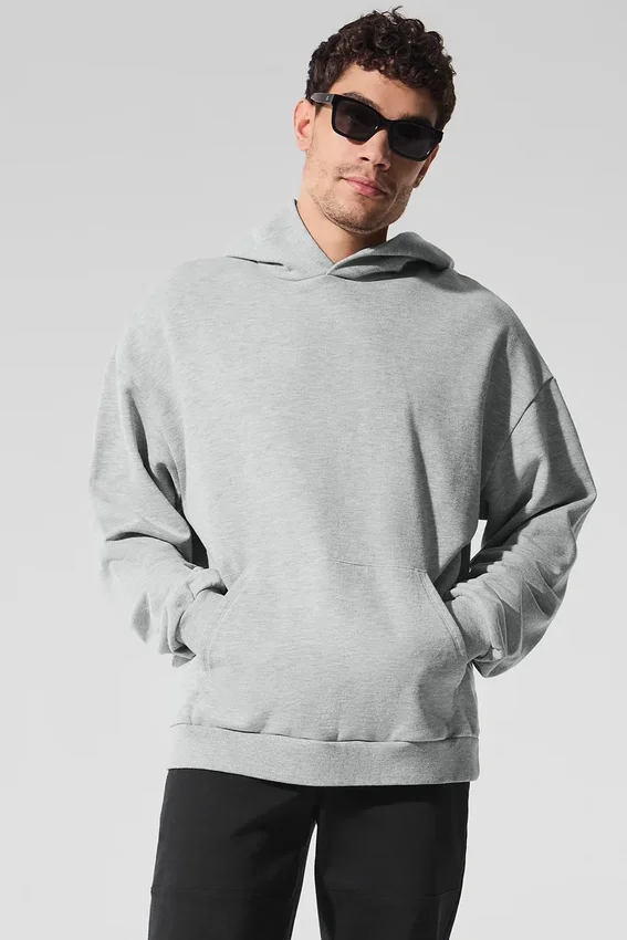 Chill-huvtröja – Athletic Heather Grey