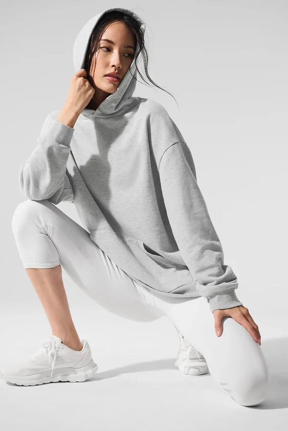 Chill-huvtröja – Athletic Heather Grey