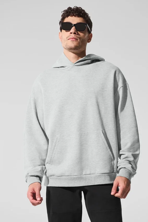 Chill-huvtröja – Athletic Heather Grey