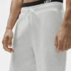 Chill Shorts – Vit melerad