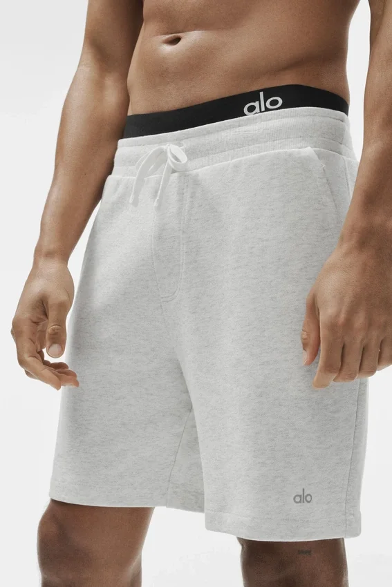 Chill Shorts – Vit melerad