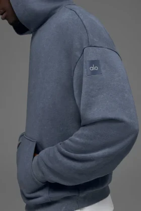 Chill Vintage Wash-huvtröja – Bluestone Wash