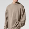 Chill Vintage Wash-huvtröja – Gravel Wash