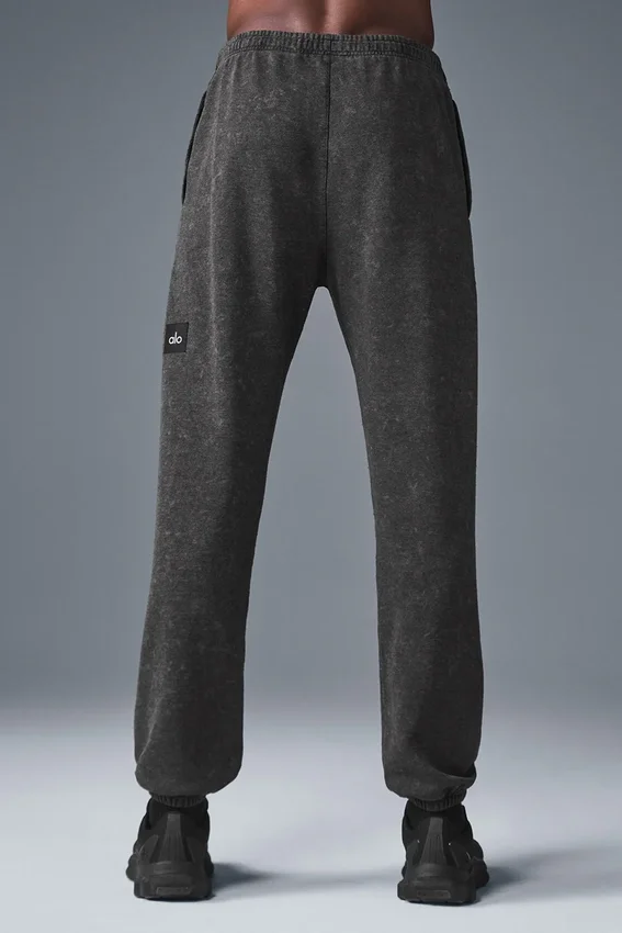 Chill Vintage Wash Mjukisbyxor – Black Wash
