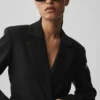 Cinch-blazer – svart