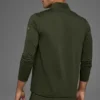 Conquer 1/4 Zip Reform långärmad tröja – Green Olive