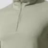 Conquer 1/4 Zip Reform långärmad tröja – Limestone