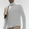 Conquer 1/4 Zip Reform långärmad tröja – vit