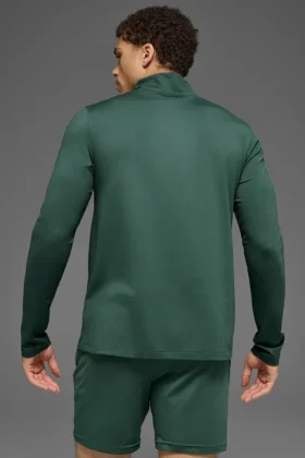 Conquer 1/4 Zip Reform långärmat – klövergrön