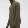 Conquer 1/4 Zip Reform långärmat – Olive Tree