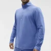Conquer 1/4 Zip Reform långärmat – Provence Blue