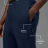 Conquer Max Performance Jogger – Marinblå