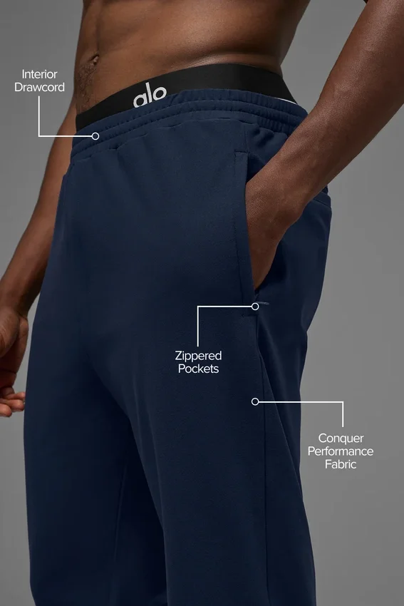 Conquer Max Performance Jogger – Marinblå