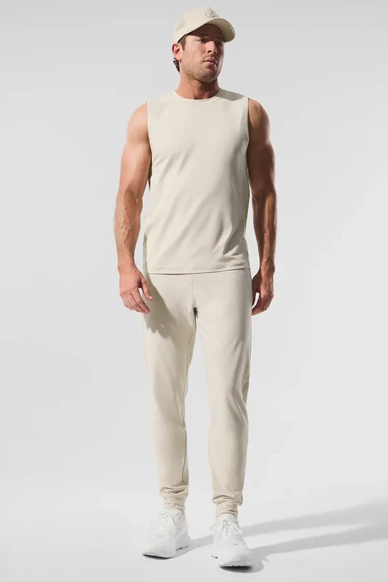 Conquer Muscle Tank – Bone