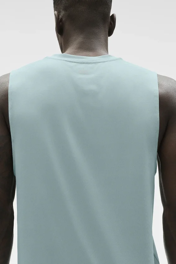 Conquer Muscle Tank – Desert Sage