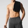 Conquer React 2-i-1 Performance-shorts – antracit/svart