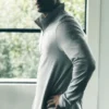 Conquer Reform långärmad tröja med 1/4 dragkedja – Athletic Heather Grey