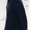 Conquer Reform långärmad tröja med huva – Navy