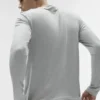 Conquer Reform långärmad tröja med rund hals – Athletic Heather Grey