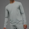 Conquer Reform långärmad tröja med rund hals – Lunar Grey