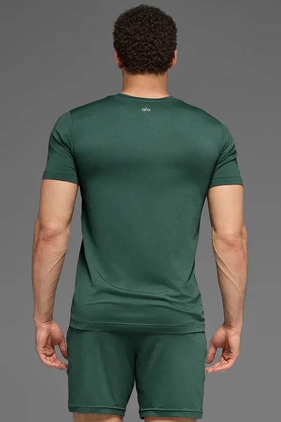 Conquer Reform T-shirt med rund hals och kortärmad – Clover Green