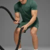Conquer Reform T-shirt med rund hals och kortärmad – Clover Green