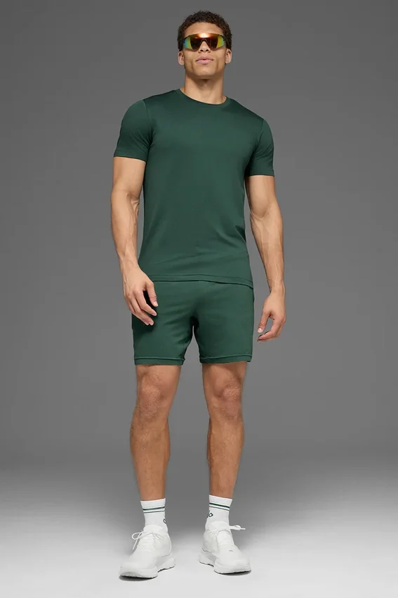 Conquer Reform T-shirt med rund hals och kortärmad – Clover Green