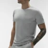 Conquer Reform T-shirt med rund hals och kortärmad design – Athletic Heather Grey