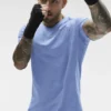 Conquer Reform T-shirt med rund hals och kortärmad design – Provence Blue Heather