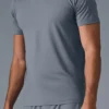 Conquer Reform T-shirt med rund hals och kortärmad design – Steel Grey