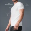 Conquer Reform T-shirt med rund hals och kortärmad design – White