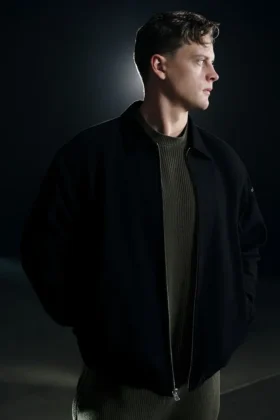 Cotton Canvas Coaches Jacket – Black
