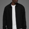 Cotton Canvas Coaches Jacket – Black