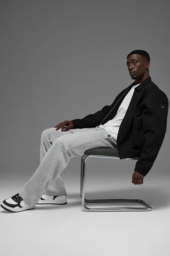 Cotton Canvas Coaches Jacket – Black