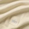 Cotton Cashmere Ever Soft kortärmat tröja – Sandy Beige