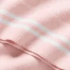 Cotton Cashmere My Serve kortärmad – solkysst rosa/vit
