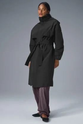Crinkle on the Move Trench – Svart