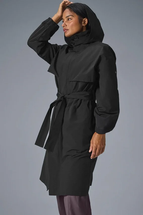 Crinkle on the Move Trench – Svart