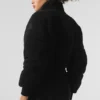 Darling Stickat Puffer – Svart