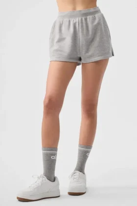 Diskreta träningsshorts – Athletic Heather Grey