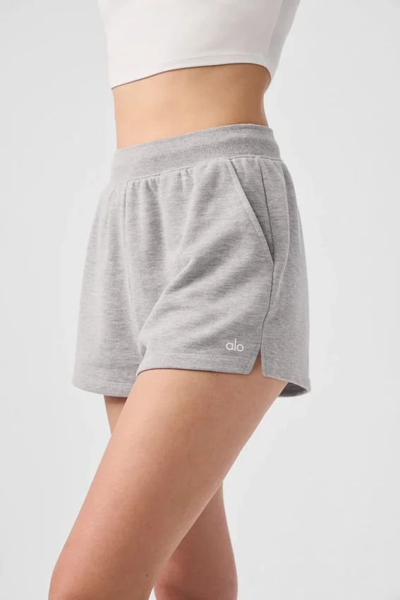 Diskreta träningsshorts – Athletic Heather Grey