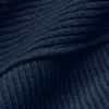 Domain Shift Rib Knit 1/4 Zip-tröja – marinblå