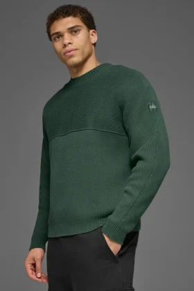 Domain Shift Rib Knit Stickat – Clover Green