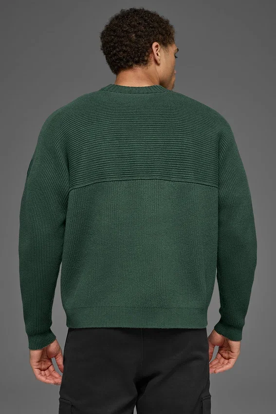 Domain Shift Rib Knit Stickat – Clover Green