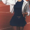 Double or Nothing-tenniskjol – marinblå