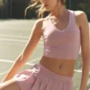 Double or Nothing tenniskjol – Vintage Pink
