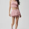 Double or Nothing tenniskjol – Vintage Pink
