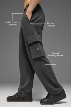 Double Take Cargo Byxor – Anthracite